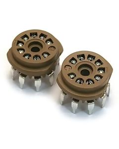 Fender 0029167049 9-Pin PCB Mount Tube Socket