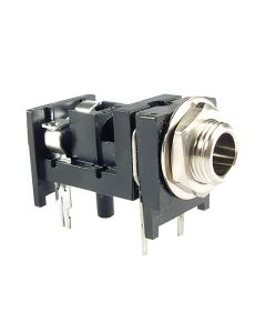 Fender 0037117049 Closed Mono Input Jack - 1/4" PCB Mount