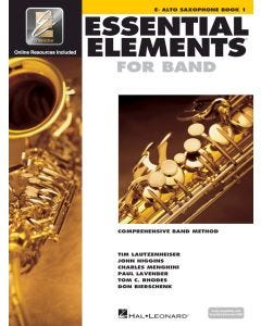 Essential Elements Book 1 Eb Alto Sax with EEi