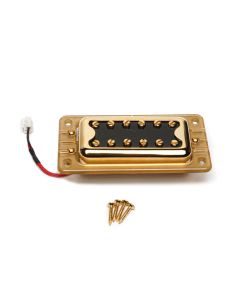 Pickup, Blacktop FilterTron, Neck, w/ Hardware, Gold