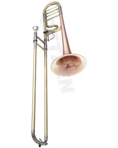 1047FR Getzen Eterna Series F attachment Tenor Trombone - Clear lacquer finish