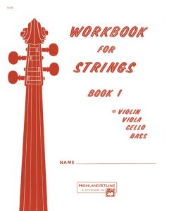 Workbook for Strings Bk 1 - Violin