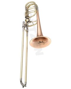 3062AFR Getzen  Custom Series Bass Trombone- Clear lacquer finish