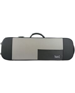 Bam Stylus Violin Case Black and Silver