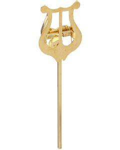 Trumpet Lyre Straight Gold