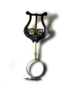 Clarinet Lyre W/Ring Nickel