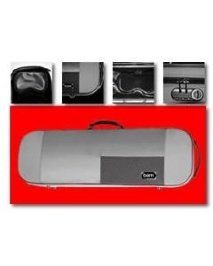 Bam Stylus Oblong Viola Case Grey & Silver