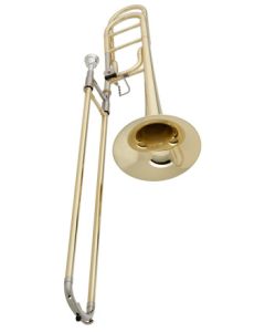 547 Getzen Capri Series F attachment Tenor Trombone - Clear lacquer finish