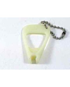 Dunlop Bridge Pin Puller Keychain Glow In The Dark