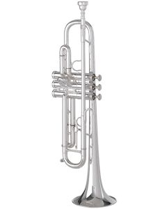 900S Getzen Bb Eterna Classic Trumpet - Silver plate finish