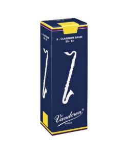 Vandoren Bass Clarinet Reeds #3 1/2 - Box 5