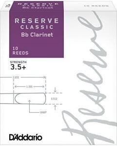 D'Addario Reserve Classic Bb Clarinet Reeds, Stren