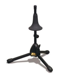 Trumpet stand, Black finish