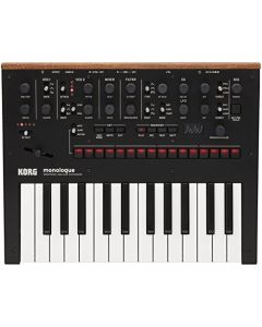 Monophonic Analog Synthesizer with Presets -Black