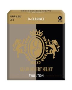 Rico Evolution Bb Clarinet Reeds 2.5 - Box/10