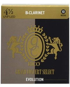 Rico Evolution Bb Clarinet Reeds 4.5 - Box/10