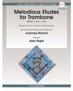 Melodius Etudes for Trombon, Book 1: Nos. 1-60 Sel
