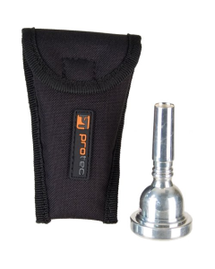 Large Brass Mouthpiece Pouch Nylon/Velcro Closure