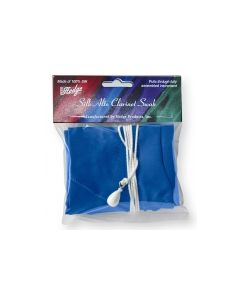 Hodge Silk Alto Clarinet Swab - Blue