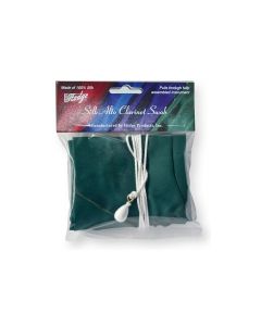 Hodge Silk Alto Clarinet Swab - Green