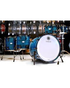 Sakae Celestial Exotic 5 Piece Shell Pack Caribbian Blue Tamo