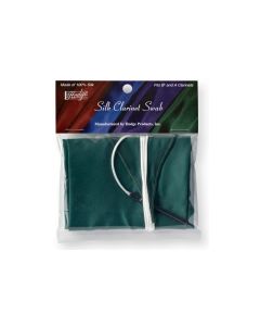 Hodge Silk Clarinet Swab - Green