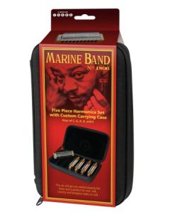 CASE OF MARINE BANDS 5 Pack Hohner Harmonicas