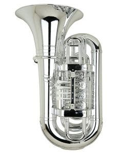 Cool Wind 4/4 Rotary Tuba - Silver