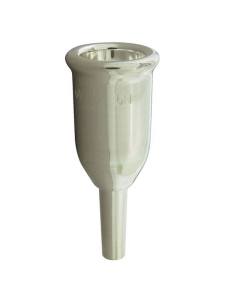 5N Heavytop Silver-plated French Horn Mouthpiece