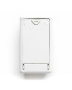 ECB244WH BATTERY BOX WHT-EA