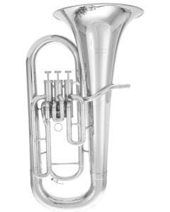 F. Schmidt Bb Baritone - British, Silver - F3VBS