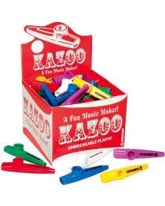 Hohner (KC50) 50 pack of Kazoos, Assorted Colors