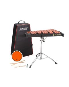 LMXYLO Ludwig SD1 sticks, mallets, stand, and rolling carrying case