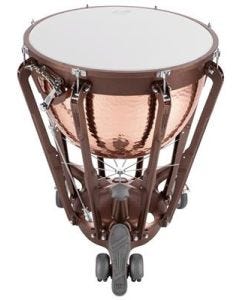 LTG723KG Ludwig 23" Hammered Copper Bowl with Pro Tuning Gauge (Suspended One-Piece Bowl Construction)