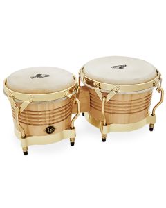 Latin Percussion M201AW Matador Wood Bongos - Gold