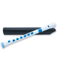 Recorder+ White/Blue with hard case