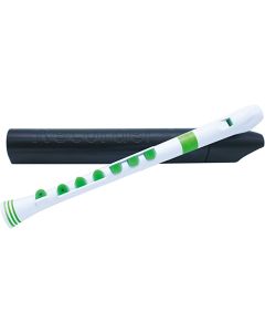 Recorder+ White/Green with hard case