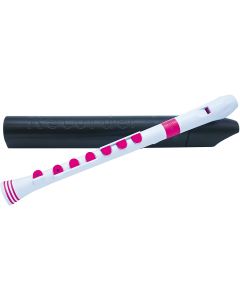Recorder+ White/Pink with hard case