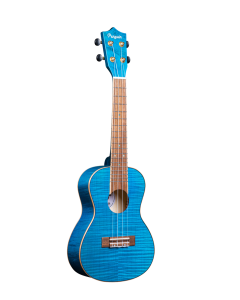 PGUK555 Flamed Maple Colors, Blue, Concert