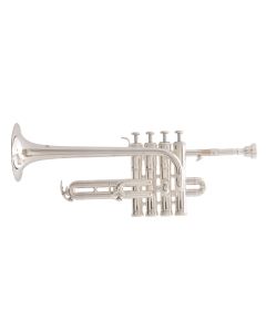F. Schmidt Bb/A Piccolo Trumpet - Silver - PIC445