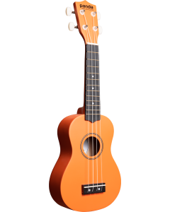 Amahi Bright Tangerine Soprano Ukulele