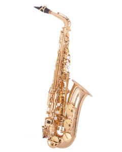 Tanaka Eb Alto Saxophone w/ High F# & Deluxe Case - R475DLX