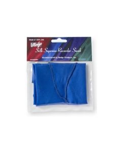Hodge Silk Soprano Recorder Swab - Blue