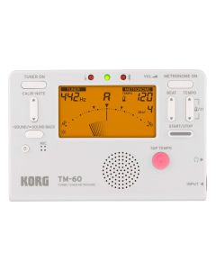 Korg TM-60 White - Combo Tuner/Metronome