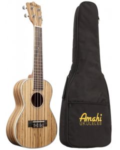 UK330 Amahi Classic Zebrawood, Concert