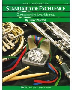 STANDARD OF EXCELLENCE BK 3, TENOR SAX