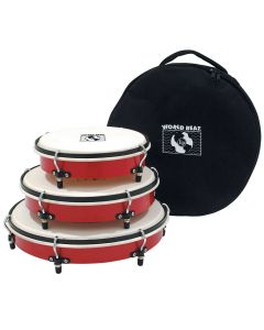 World Beat Plenera Drums Set Of 3