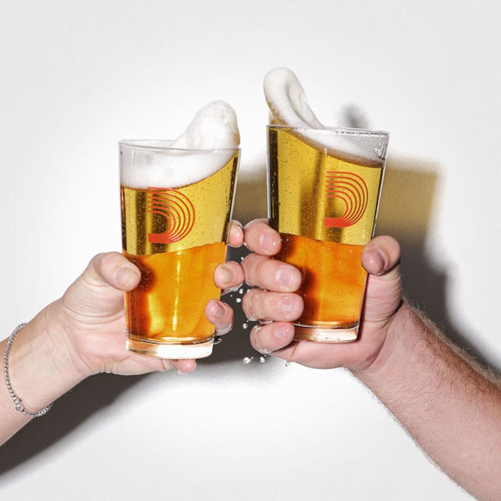 D'Addario Pint Glass