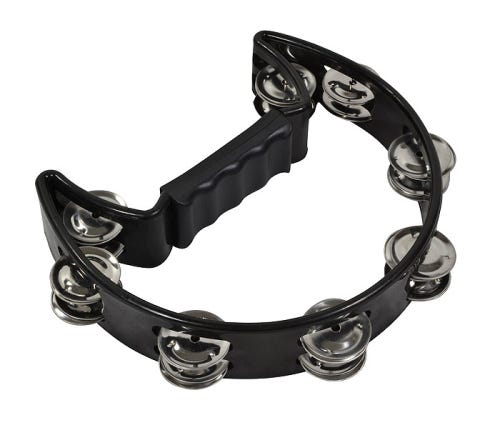Cadence DP917BK Black Tambourine