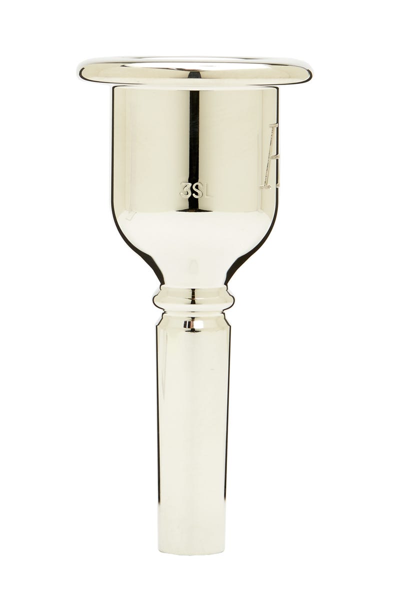 Denis Wick Heritage Tuba Mouthpiece; Silver Plated; 3SL